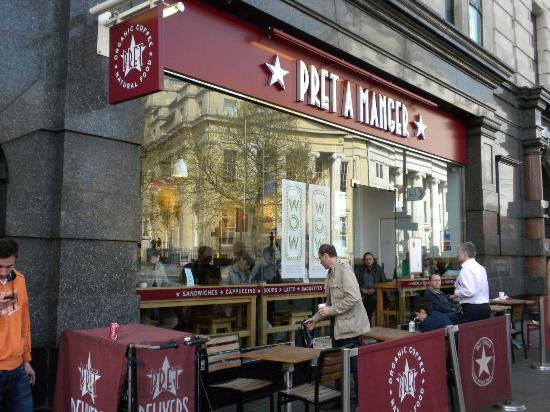 pret a manger leicester square