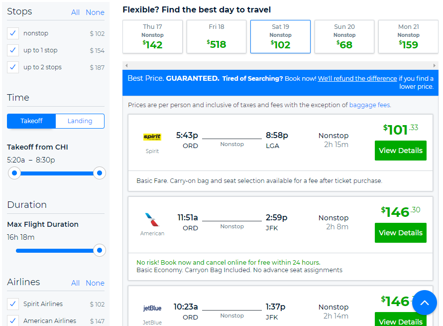 priceline airline tickets