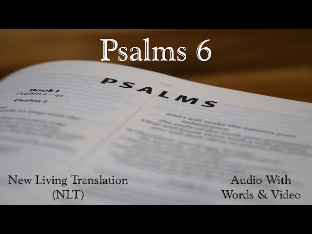 psalm 6 nlt