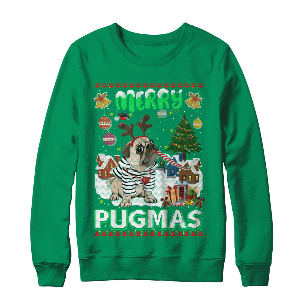 pug christmas shirt