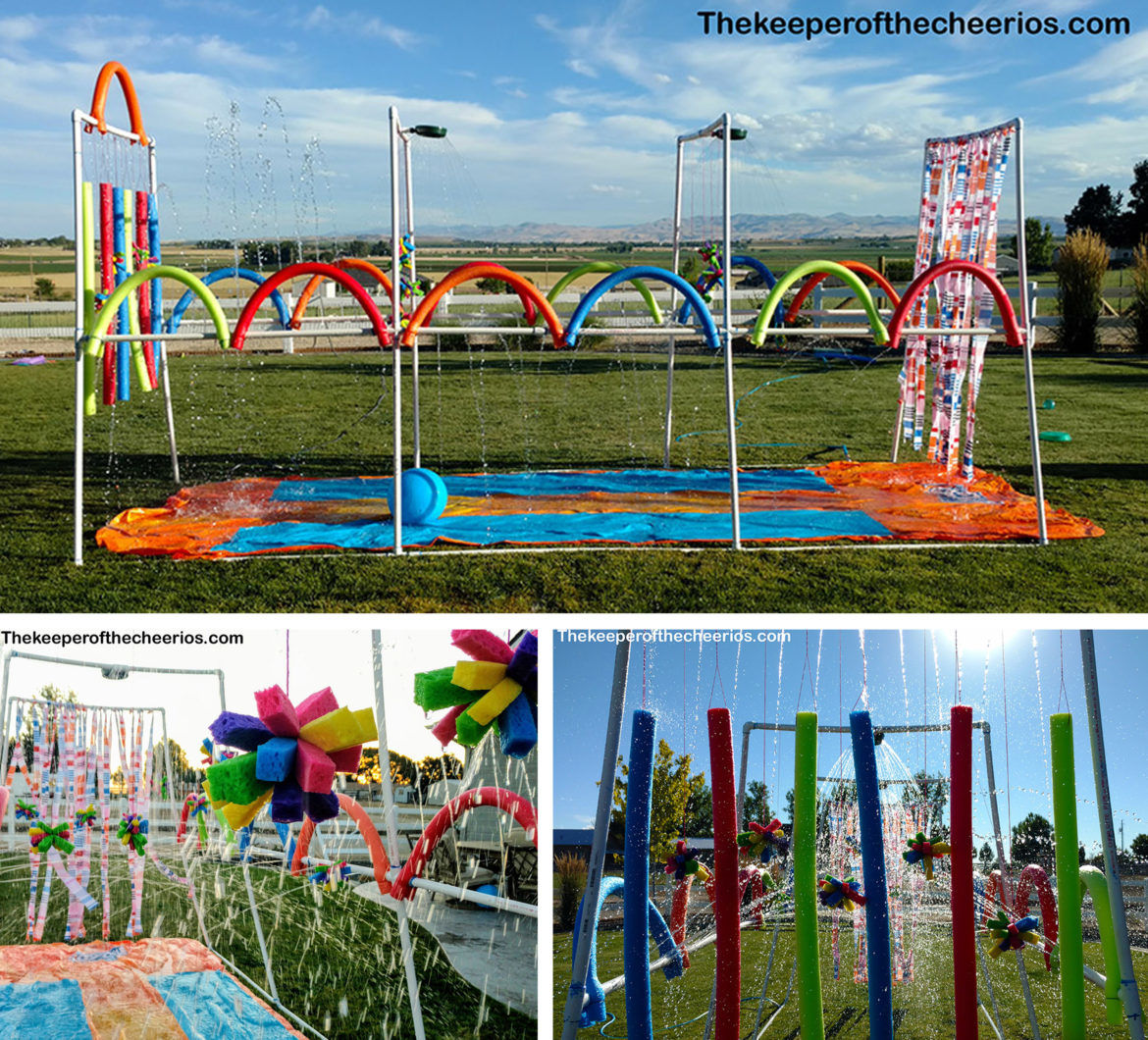 pvc water park sprinkler