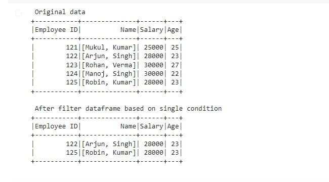 pyspark filter