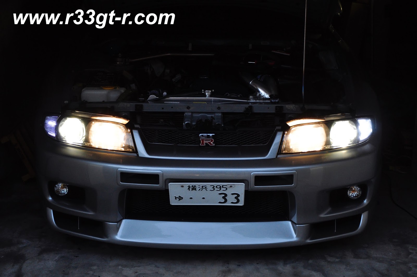 r33 front lights