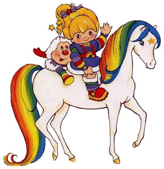 rainbow brite horse