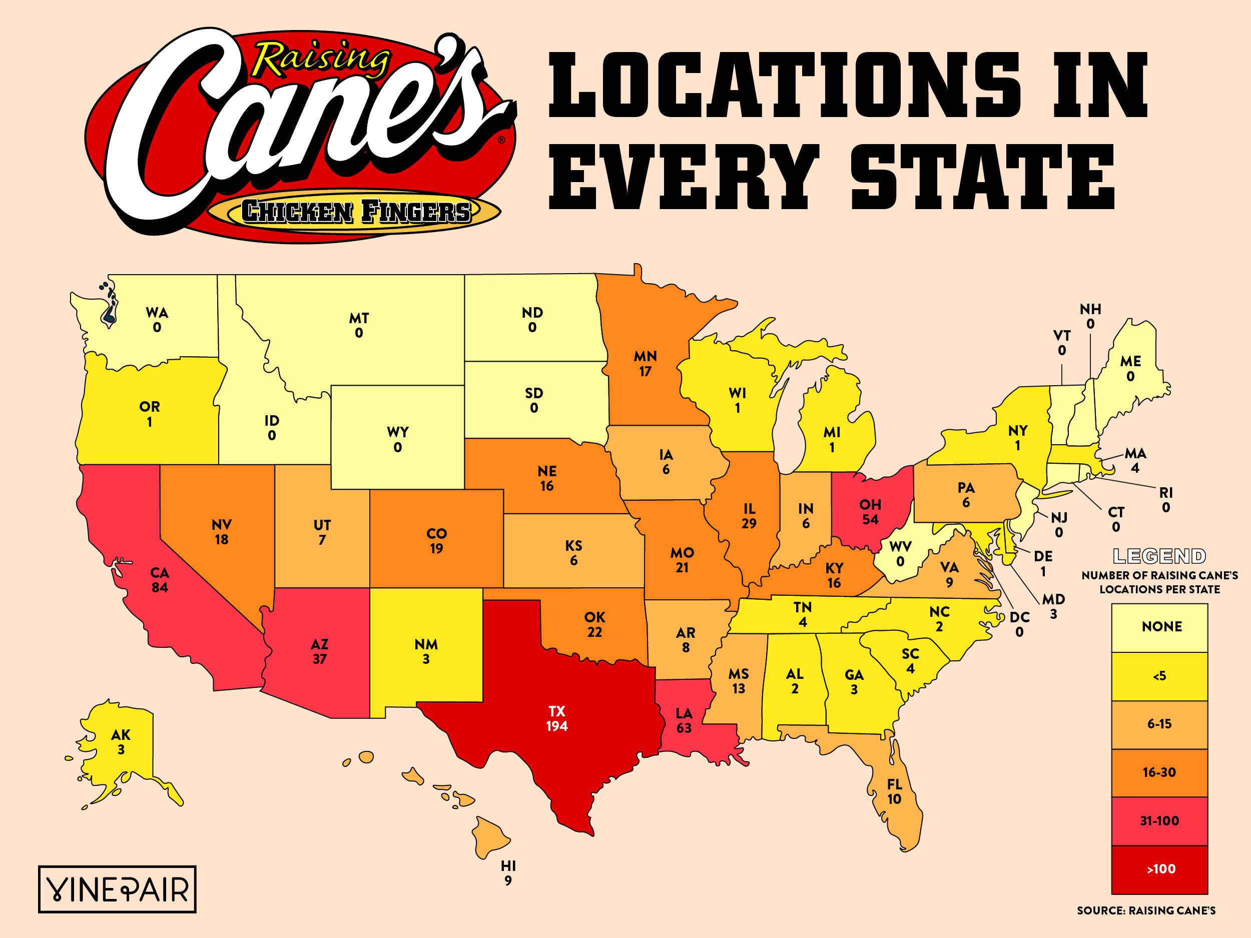 raising canes