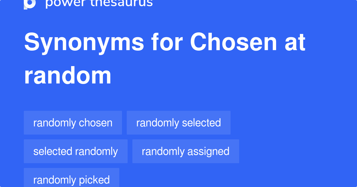 random synonym