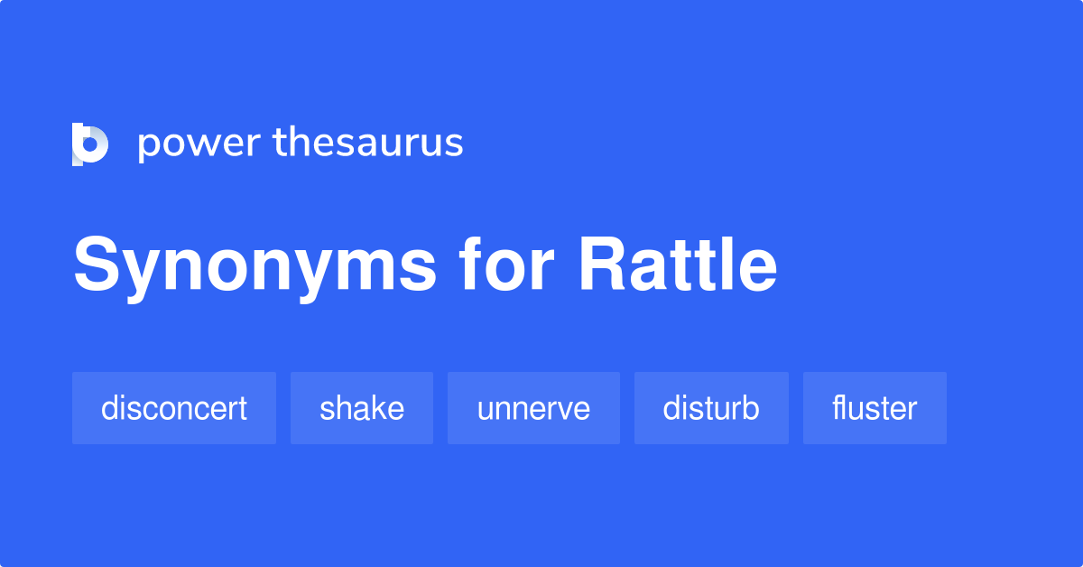 rattle thesaurus