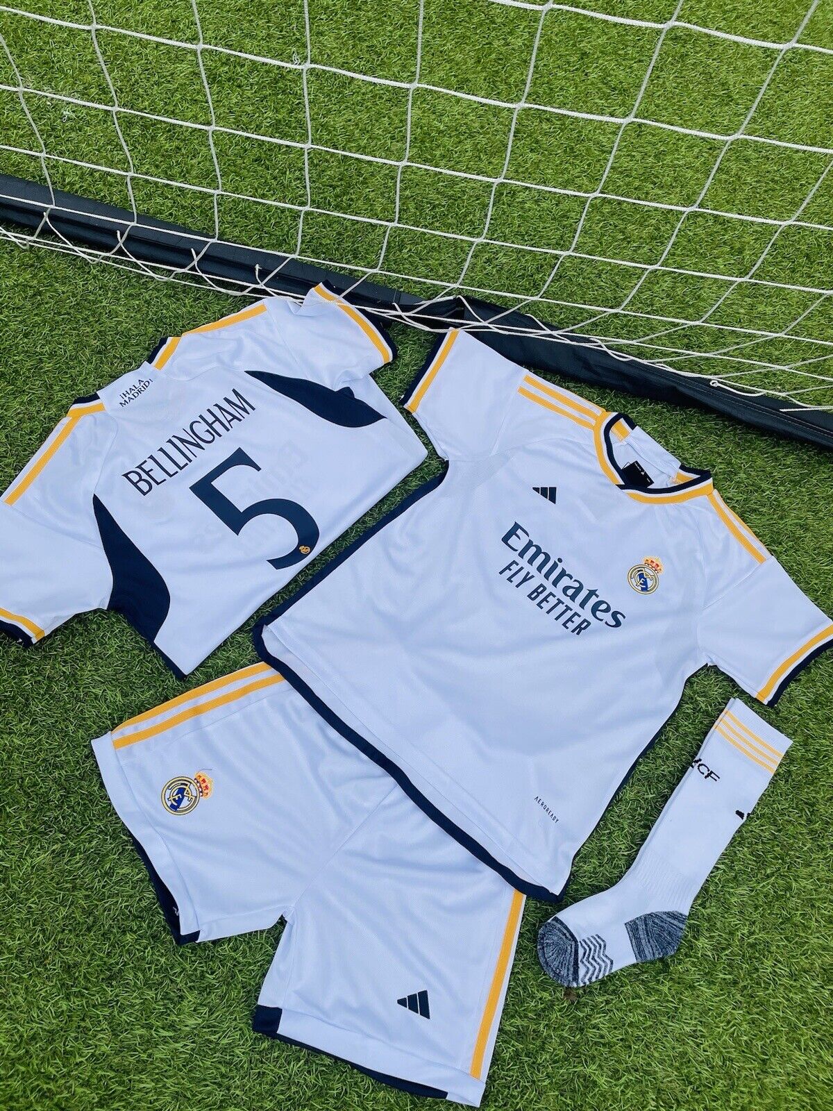 real madrid bellingham kit kids