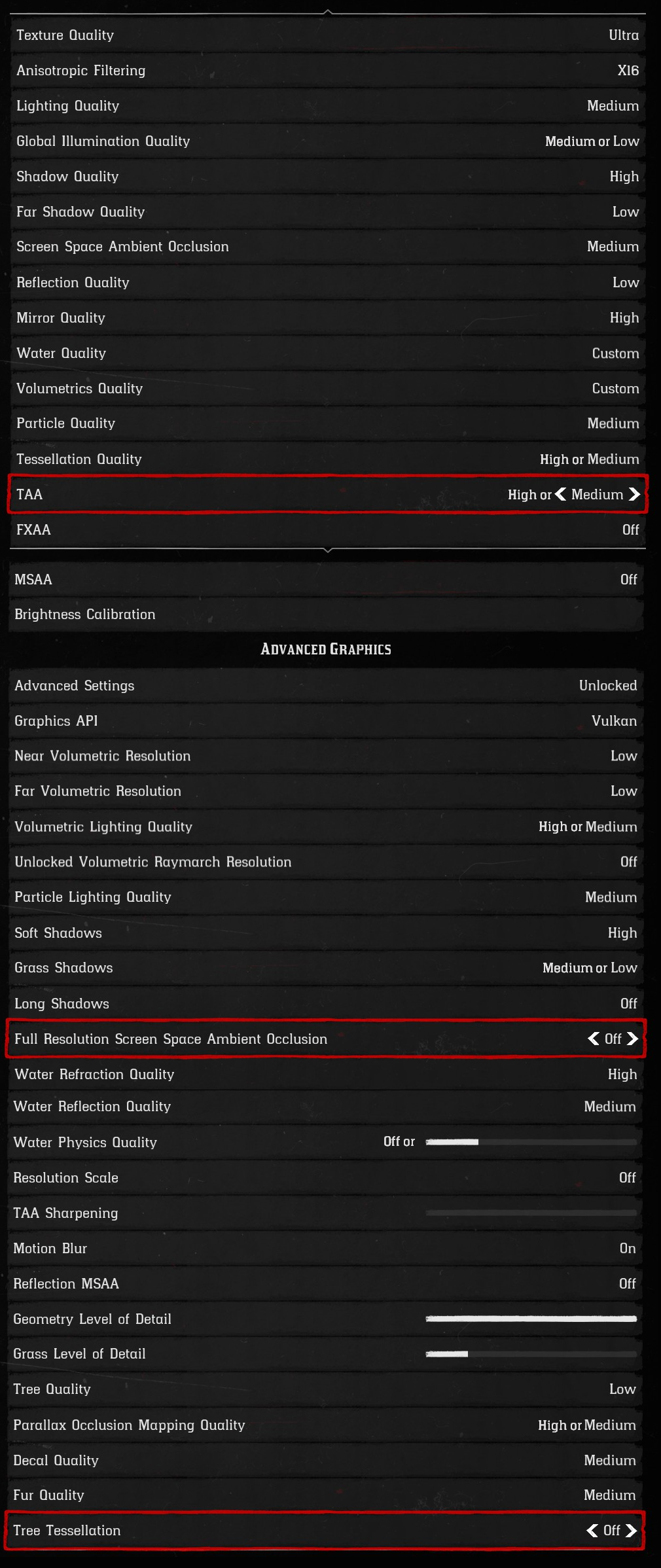 red dead redemption 2 settings guide