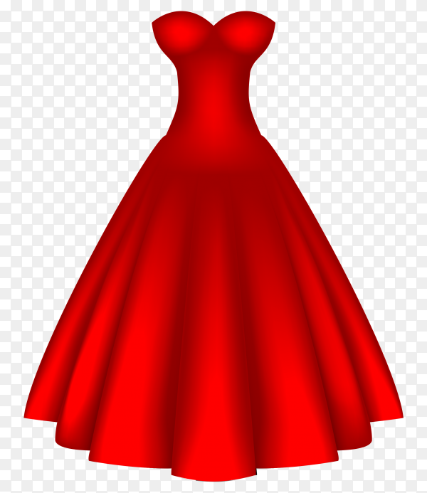 red dress png