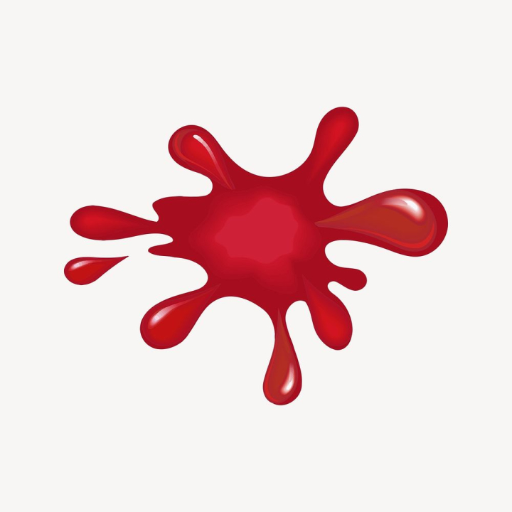 red splash clipart