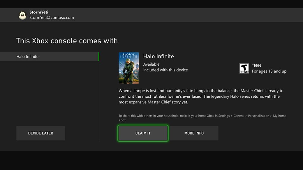 redeem code on xbox