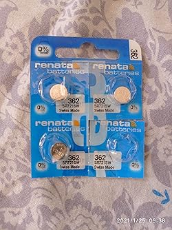 renata 362 watch battery