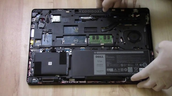 replacing a dell laptop battery