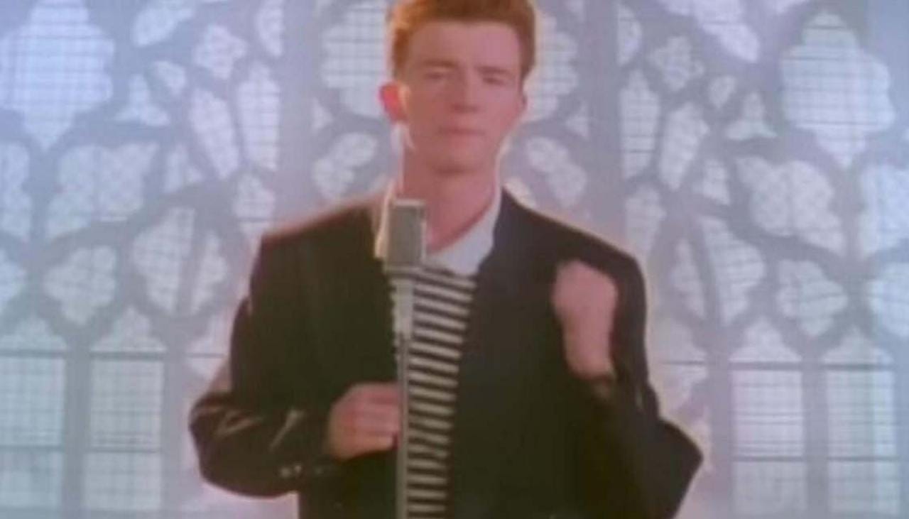 rick roll in