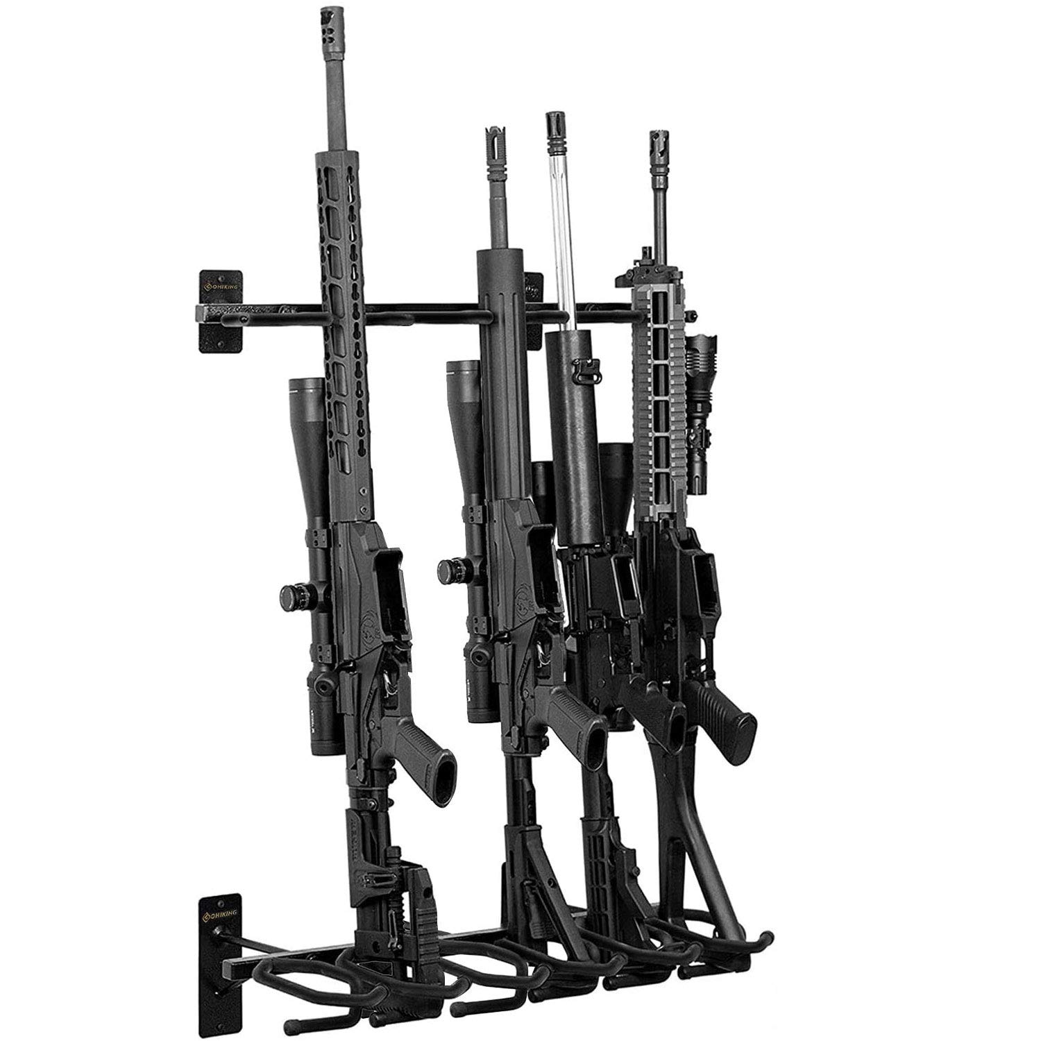 rifle rack wall