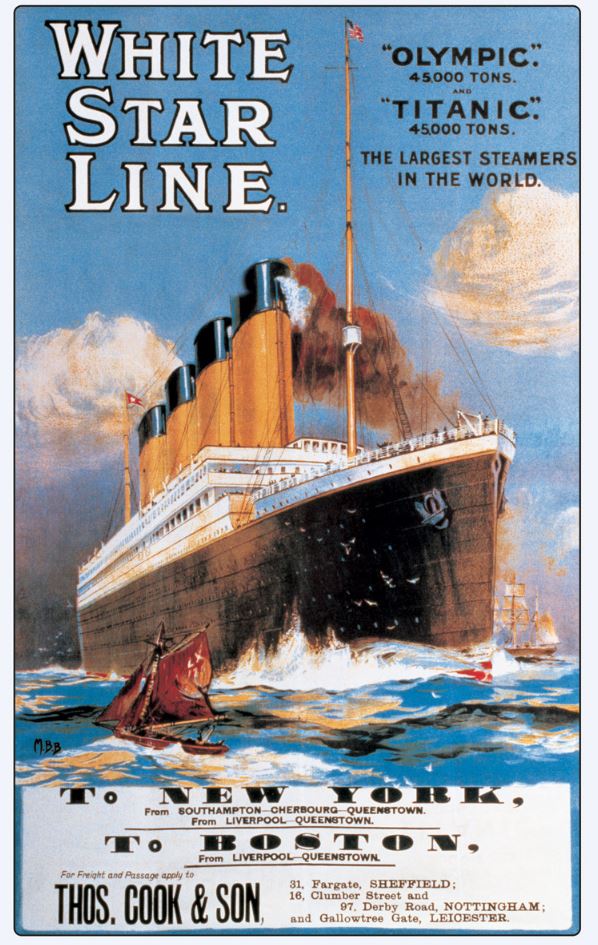 rms titanic poster