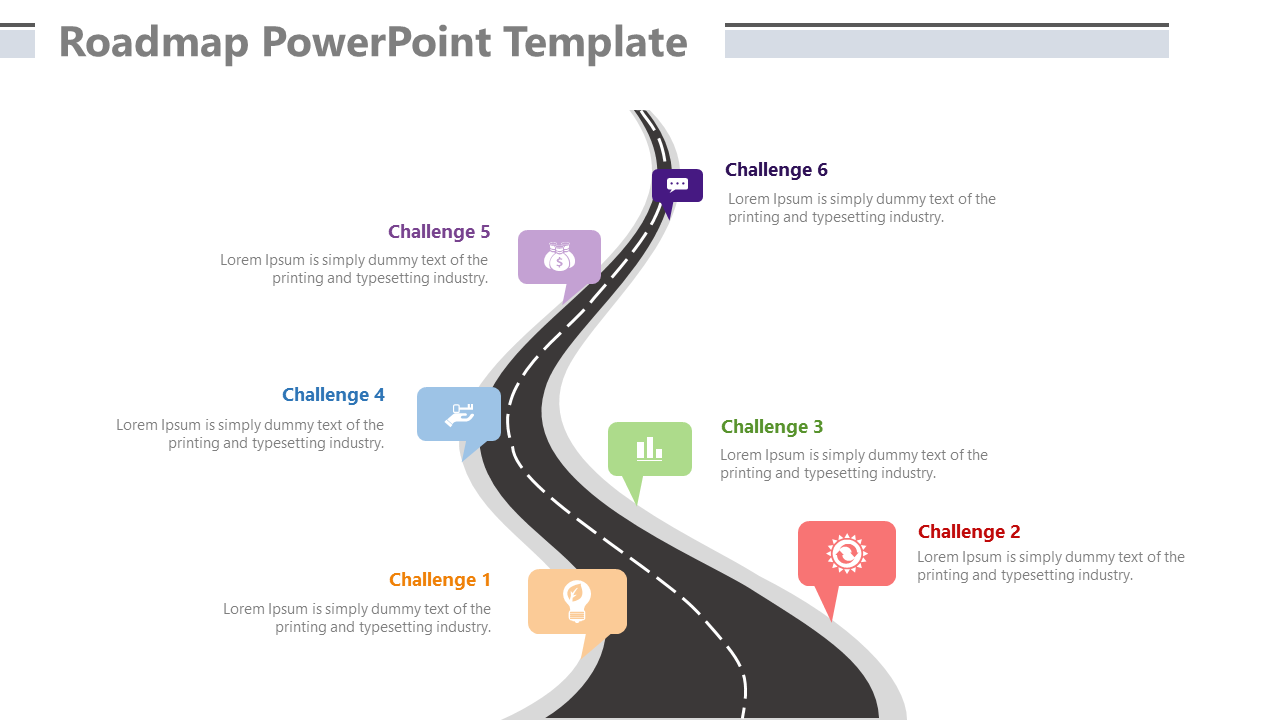 roadmap powerpoint template free