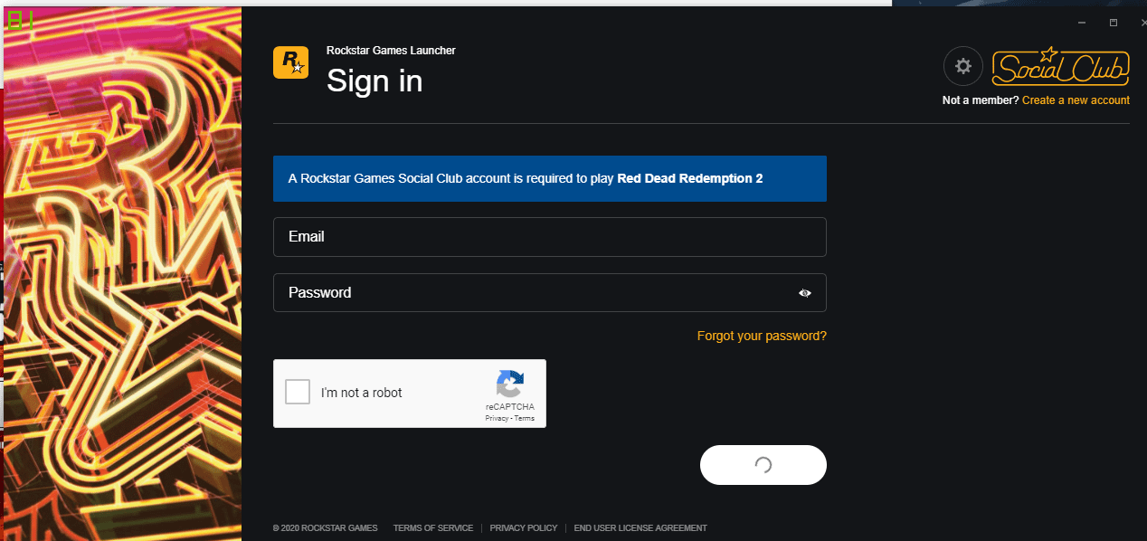 rockstar social login