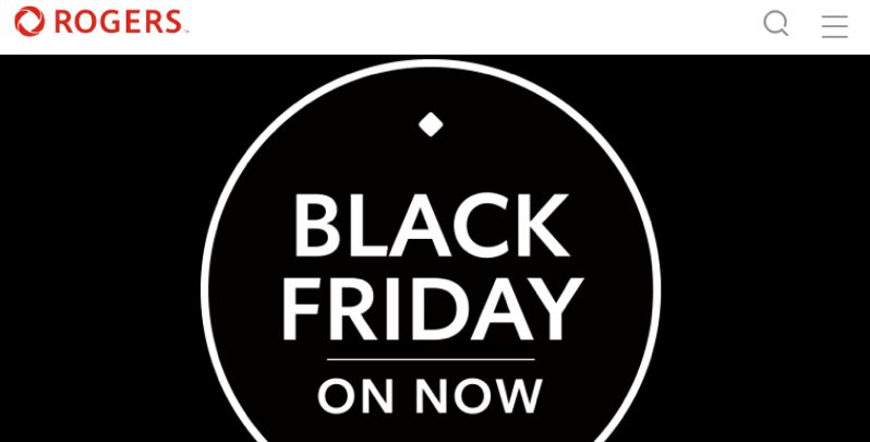 rogers mobile black friday