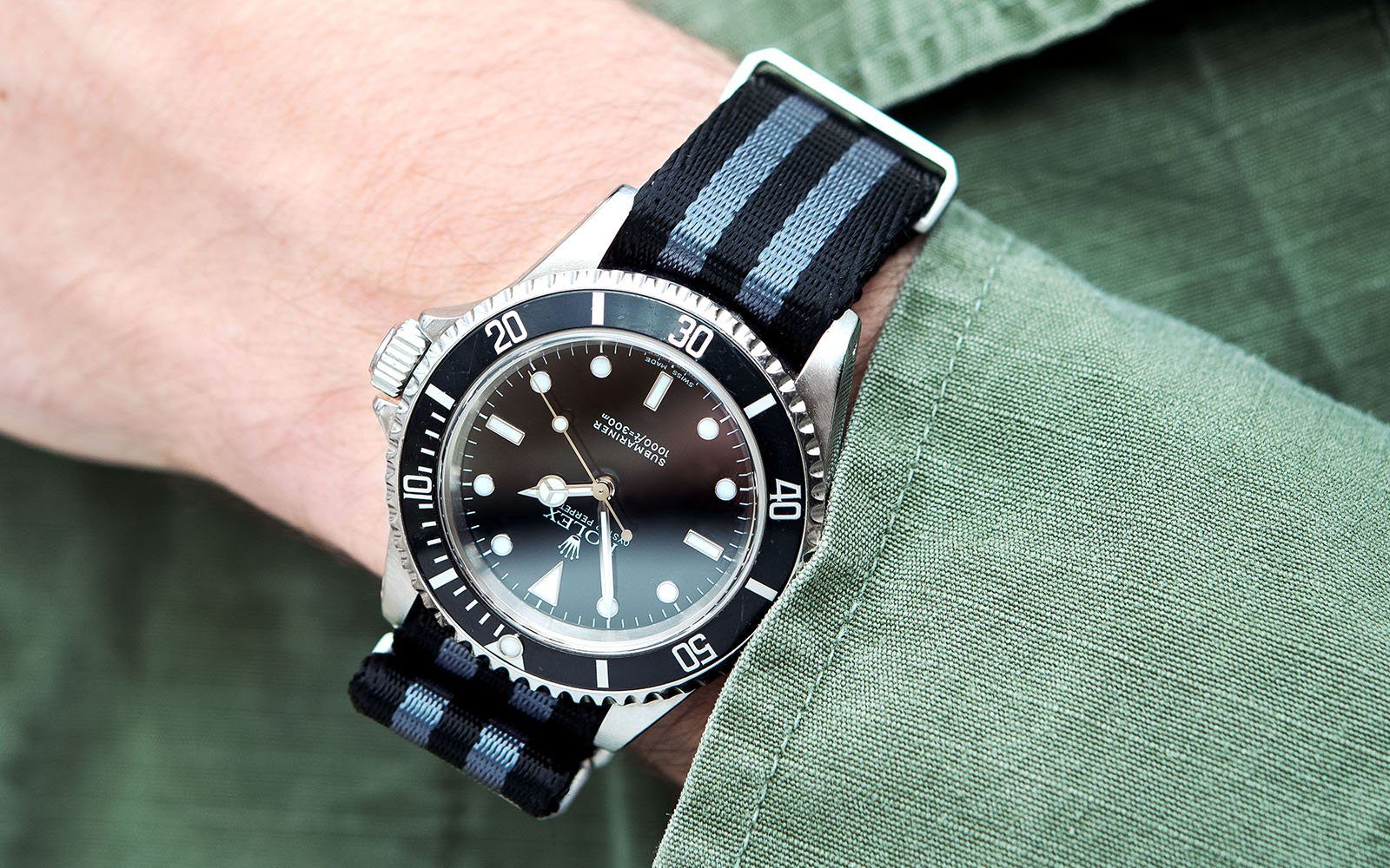 rolex nato strap