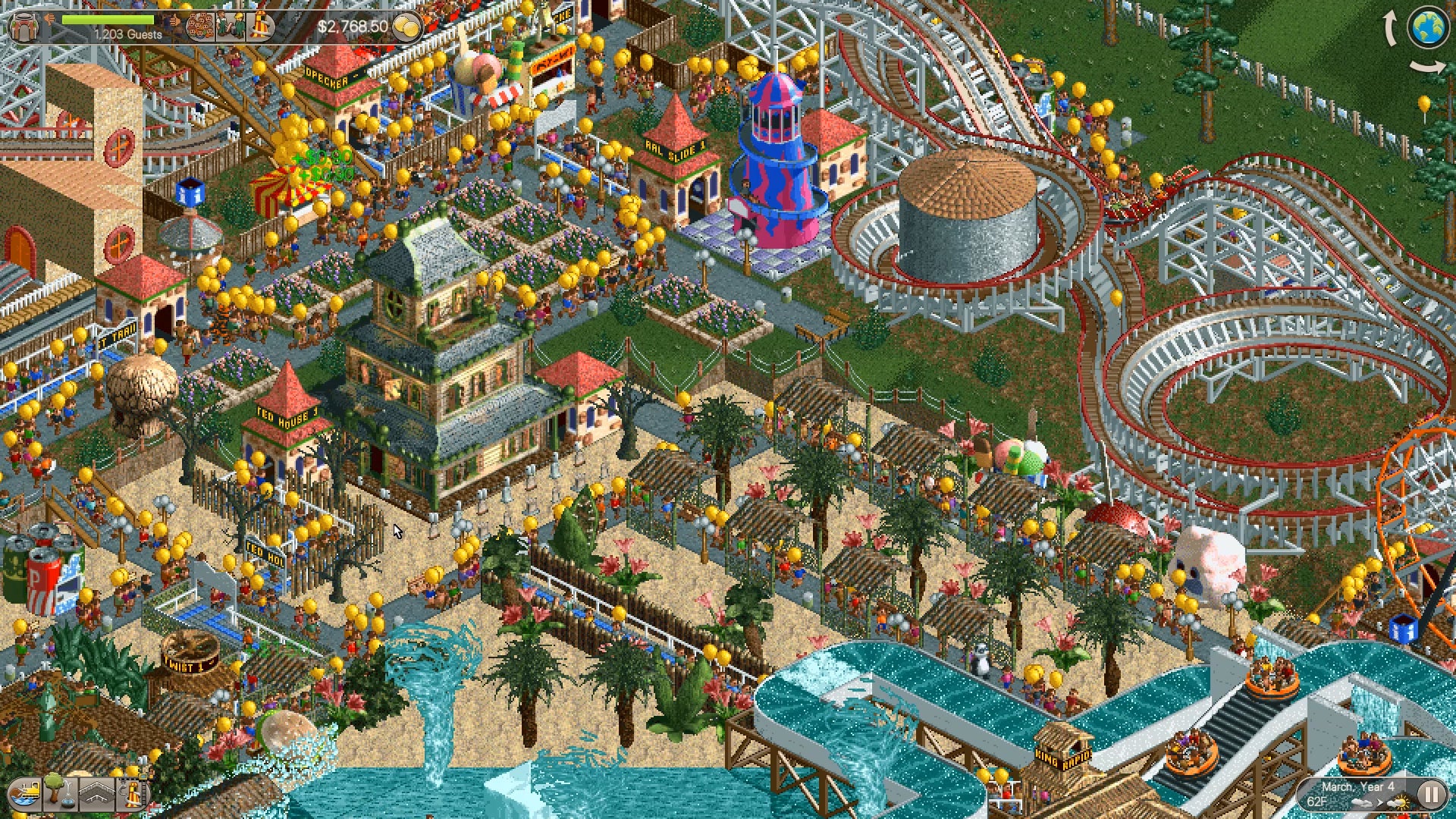 rollercoaster tycoon 2 tips