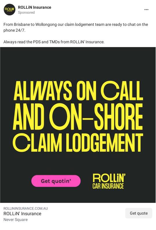 rollin car insurance quote