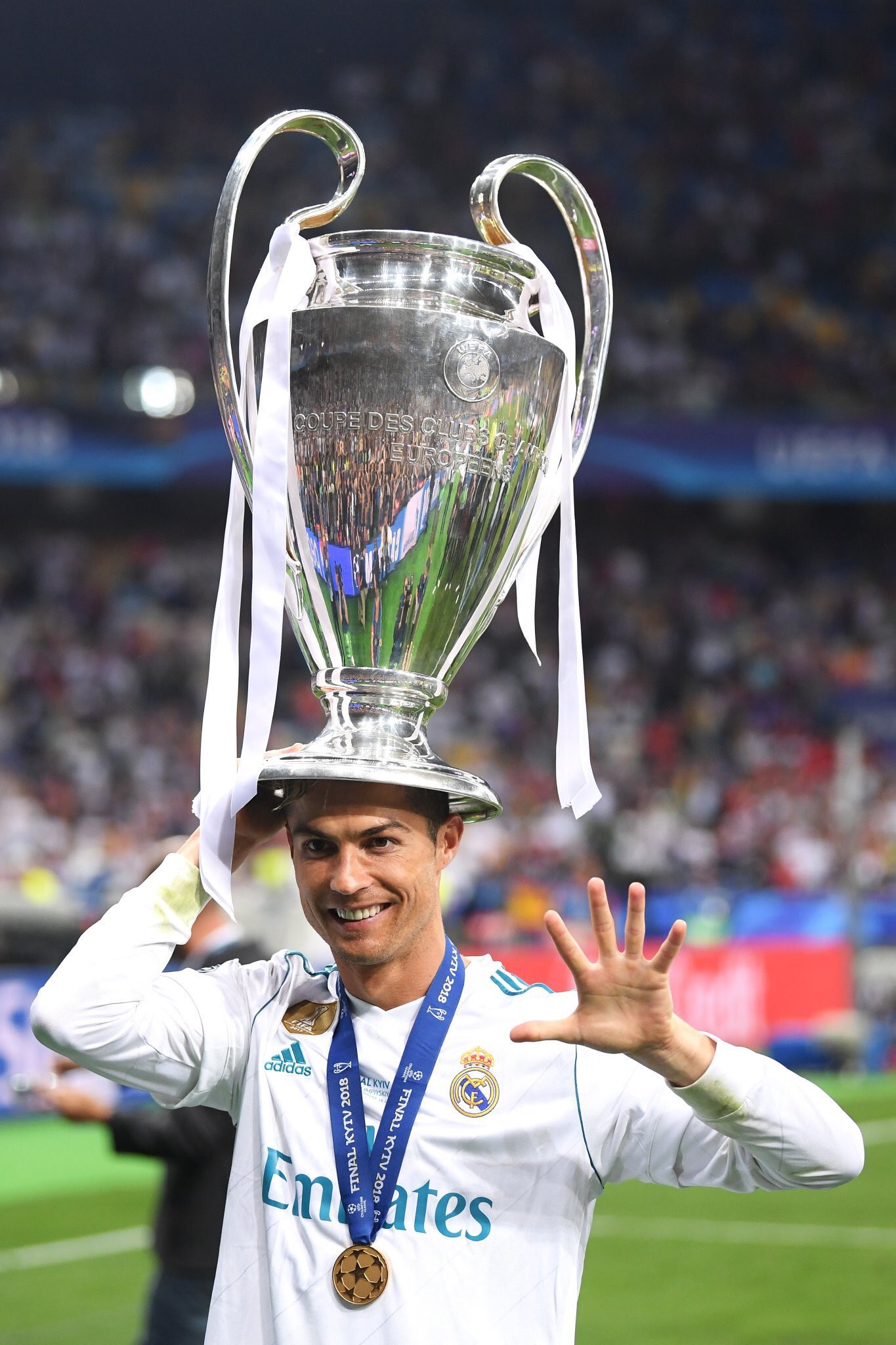 ronaldo champions league titles