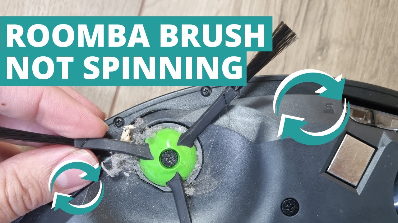 roomba spinning brush not spinning