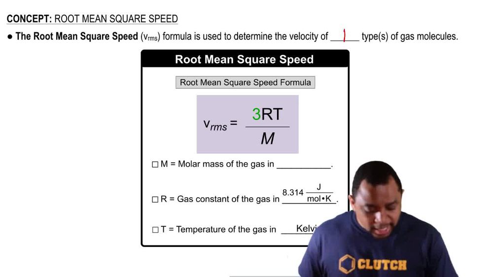 root mean square speed