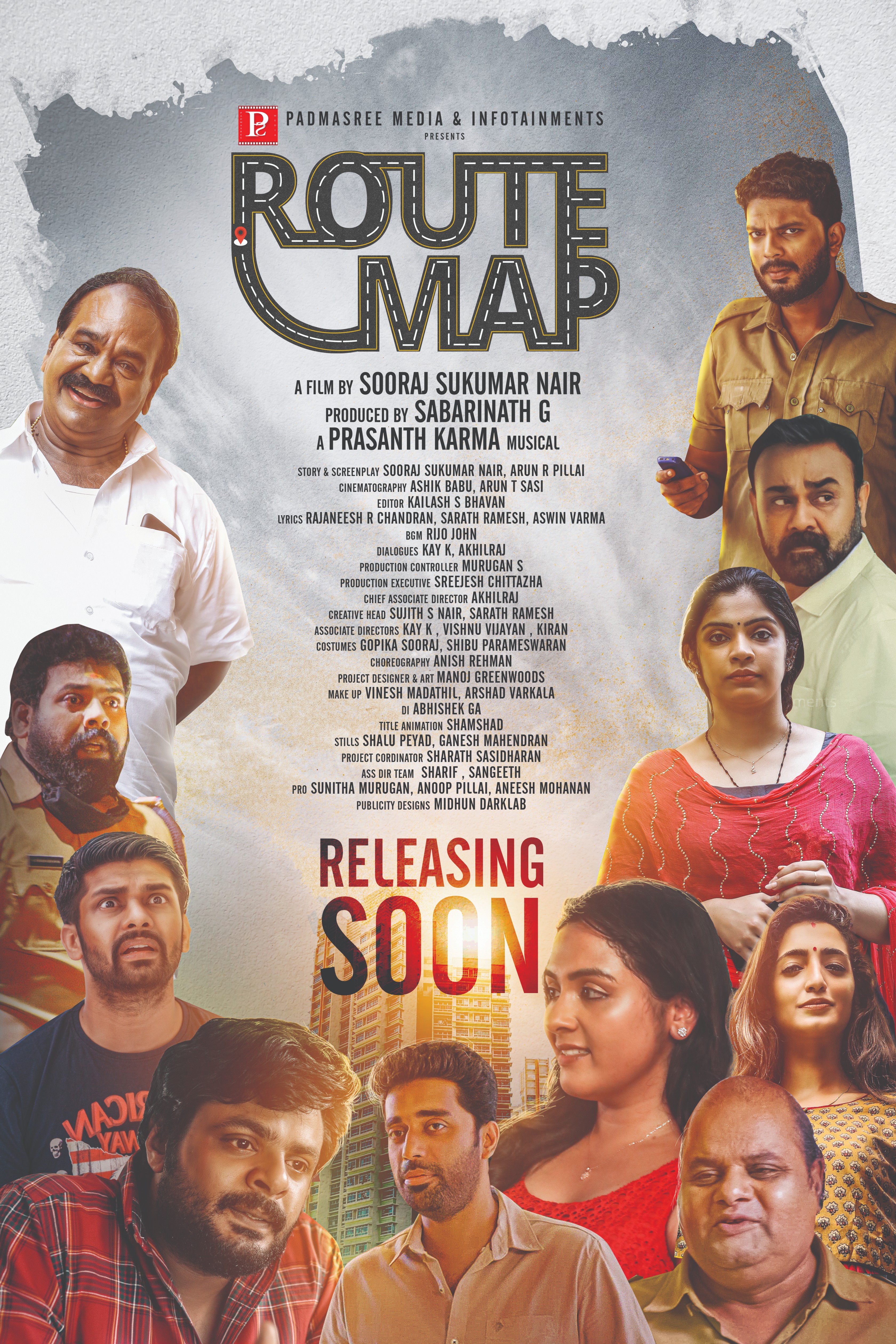 route map malayalam movie