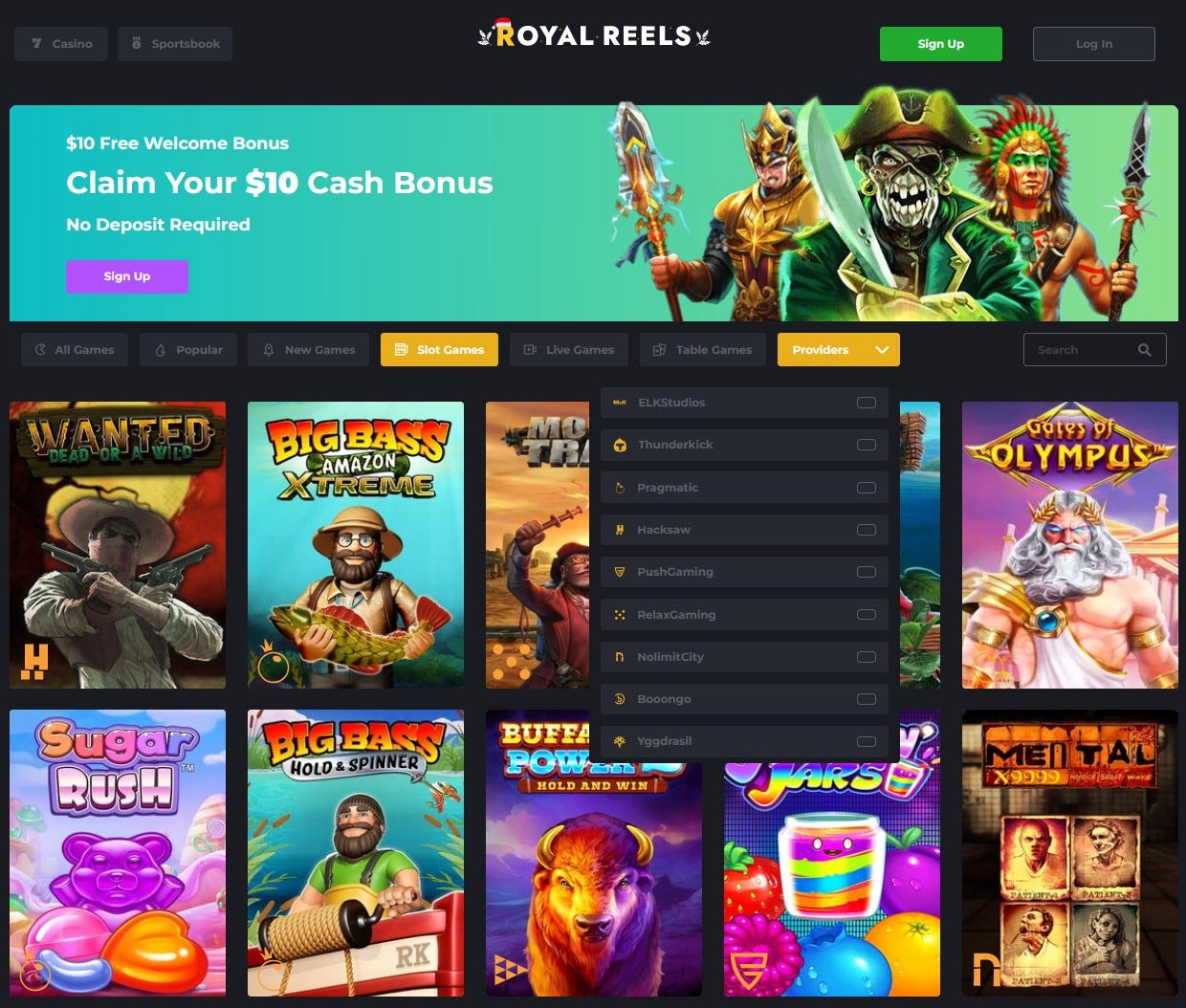 royal reels casino review