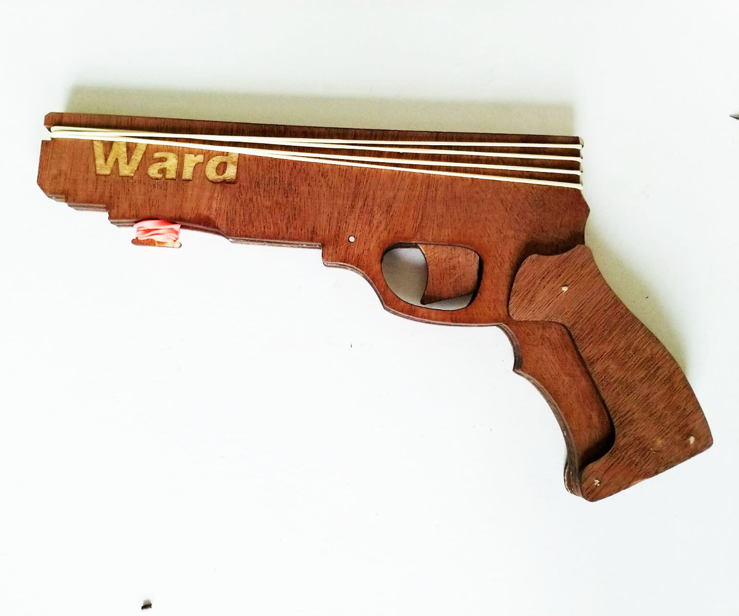 rubber band gun laser cut