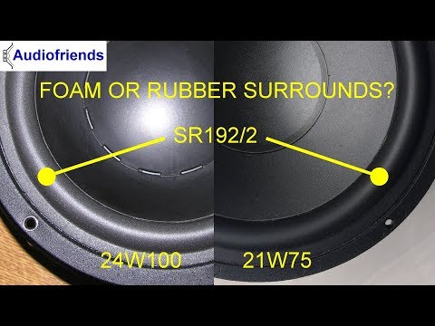 rubber surround