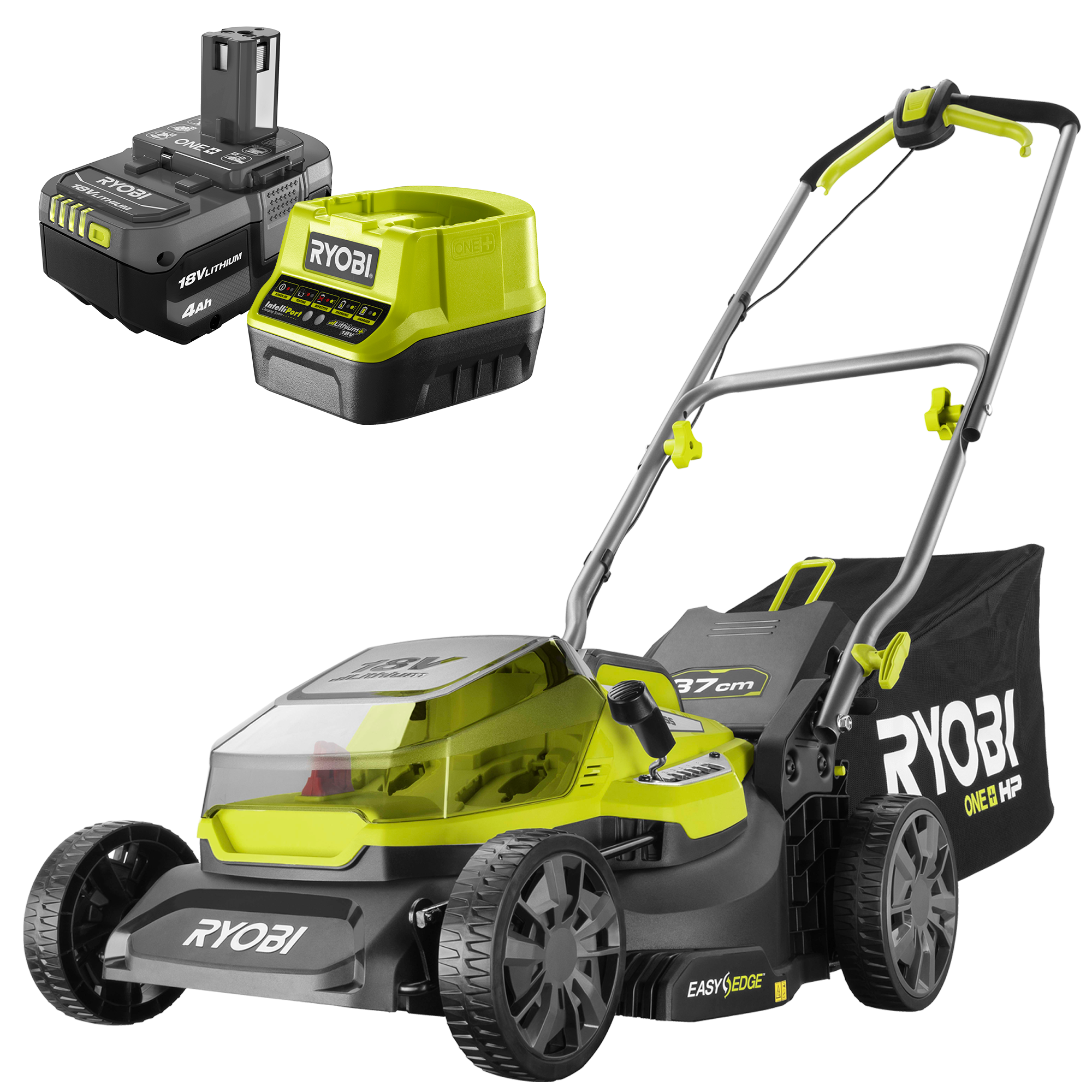 ryobi battery lawn mower