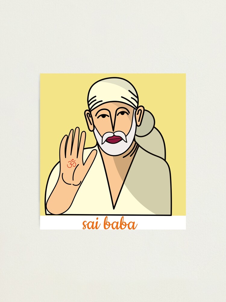 sai baba simple images