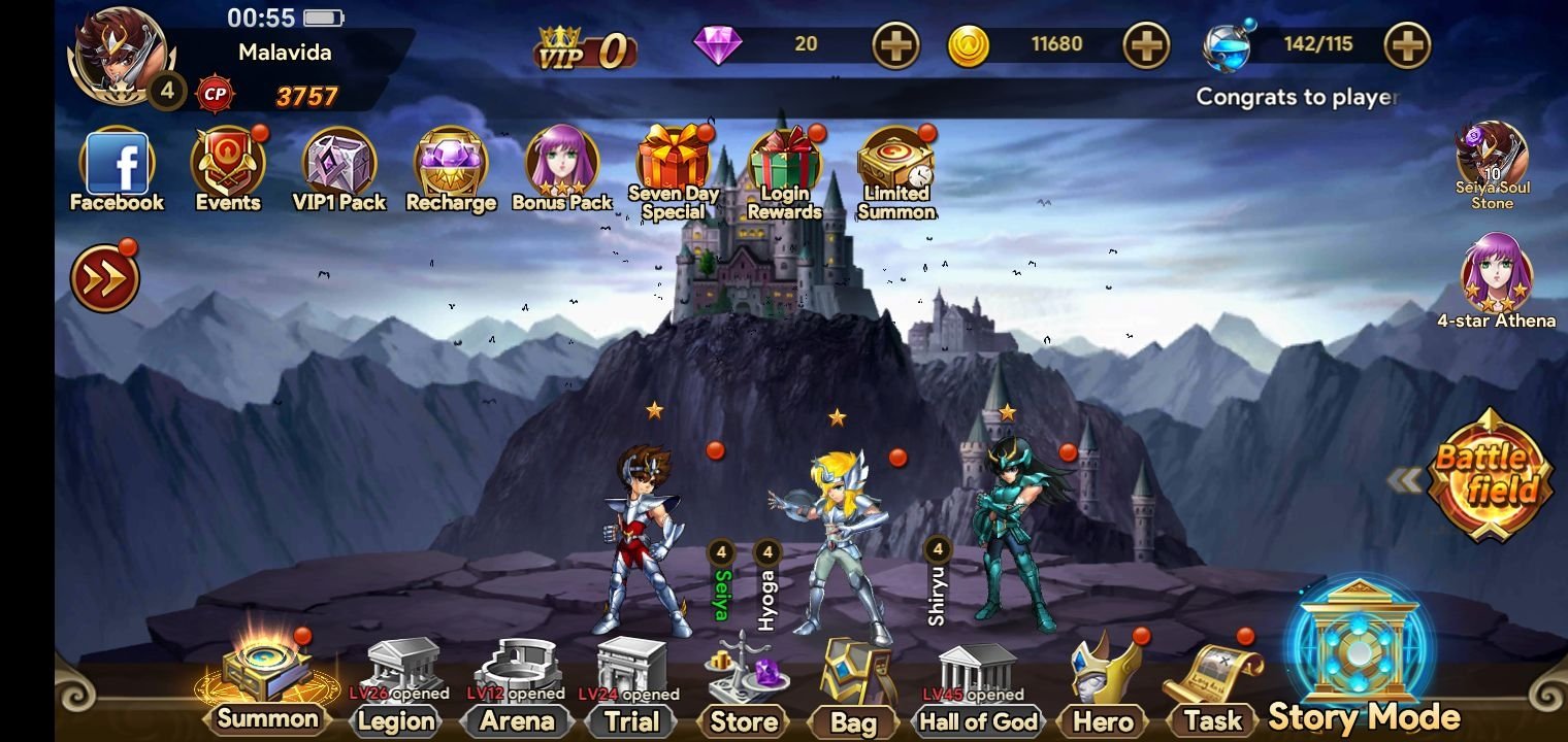 saint seiya galaxy spirits apk