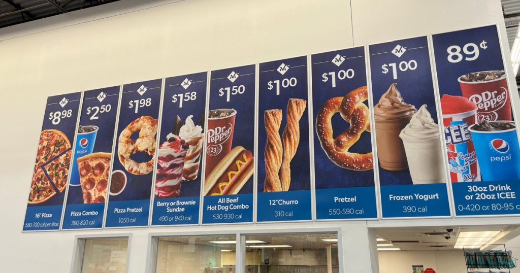 sams club menu