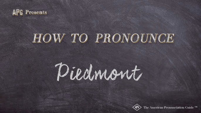 sardinia piedmont pronunciation