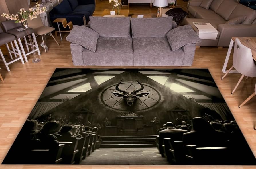 satanic rug