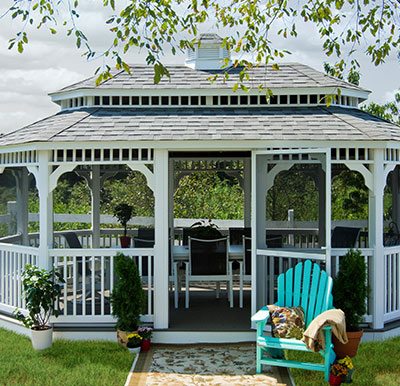 screened gazebo