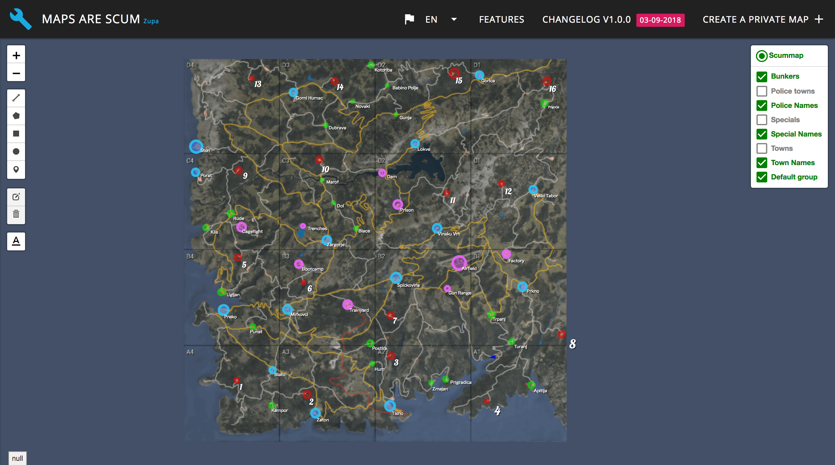 scum map interactive