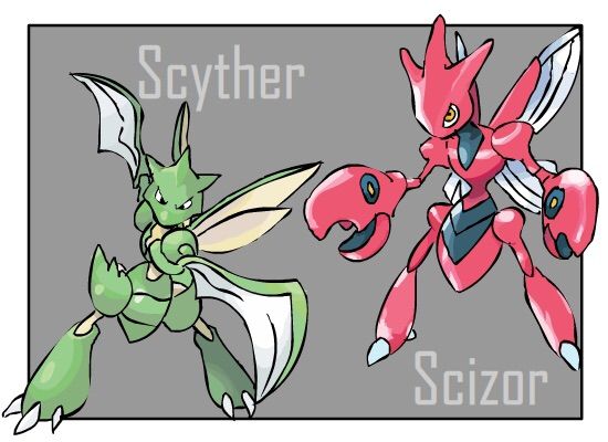 scyther vs scizor