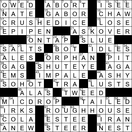 seasoned sailor crossword clue