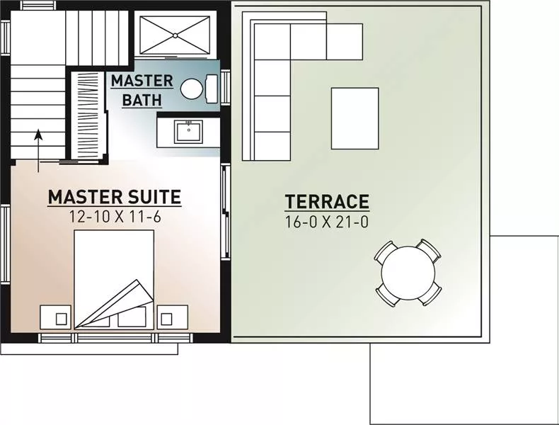second floor house plan
