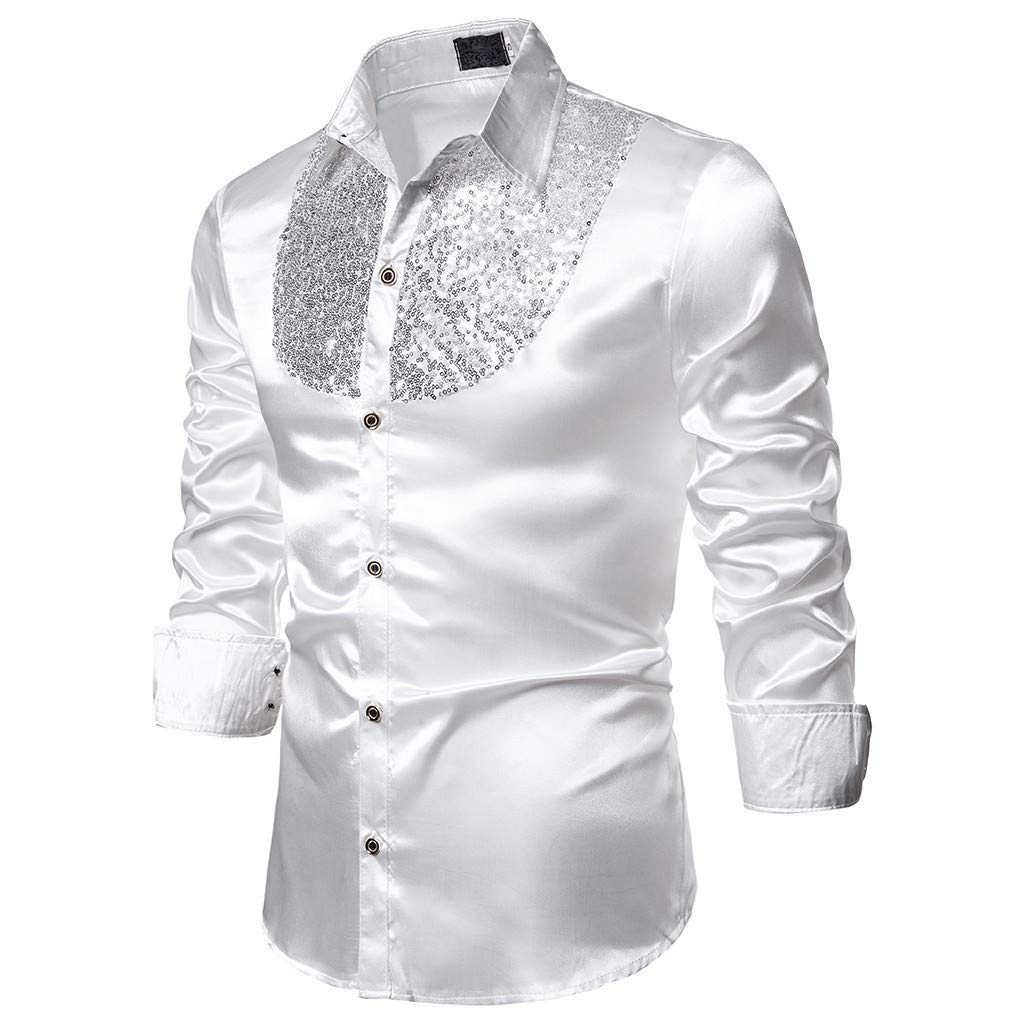 sequin shirt men