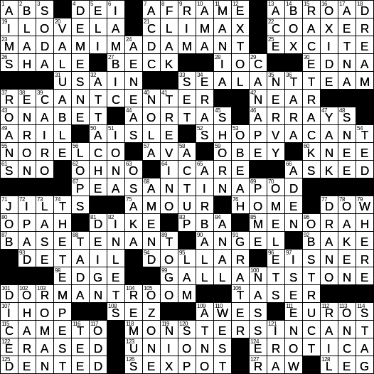 serf crossword puzzle