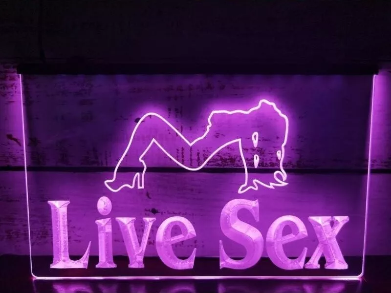 sexual neon signs