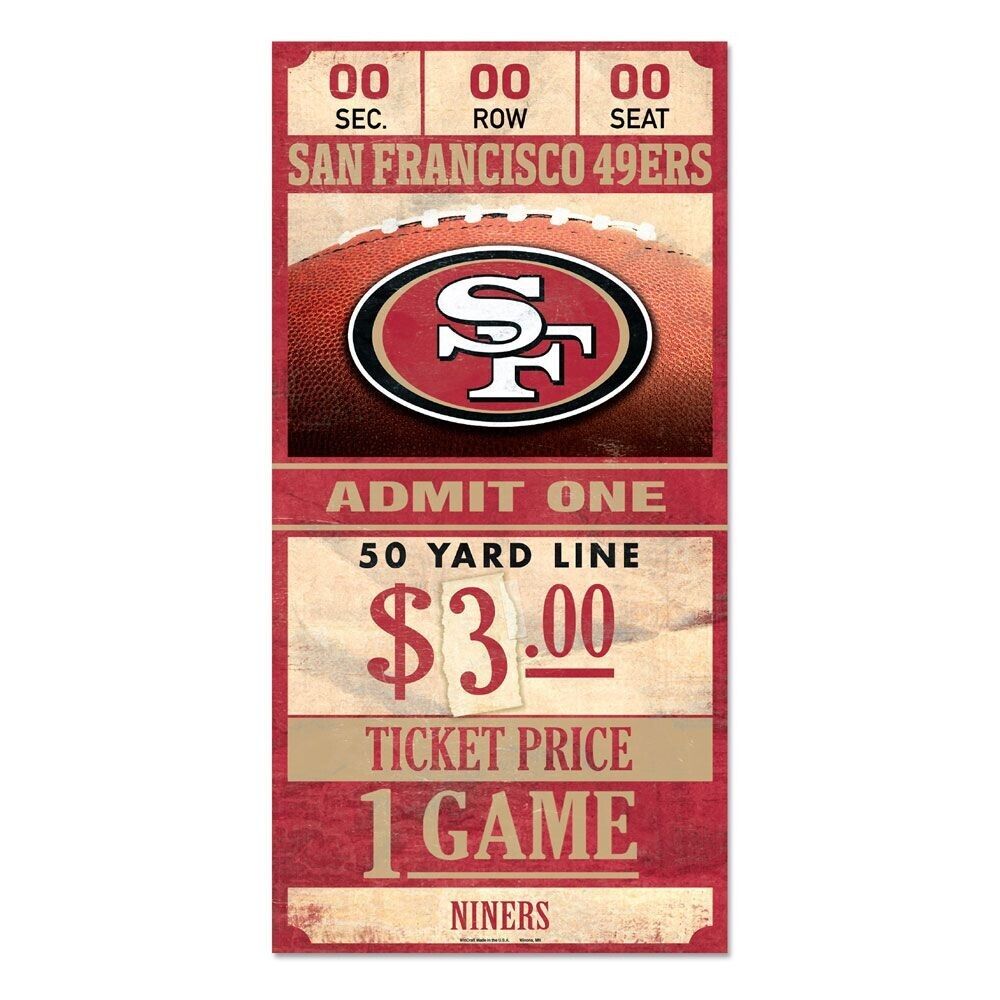 sf niners tickets