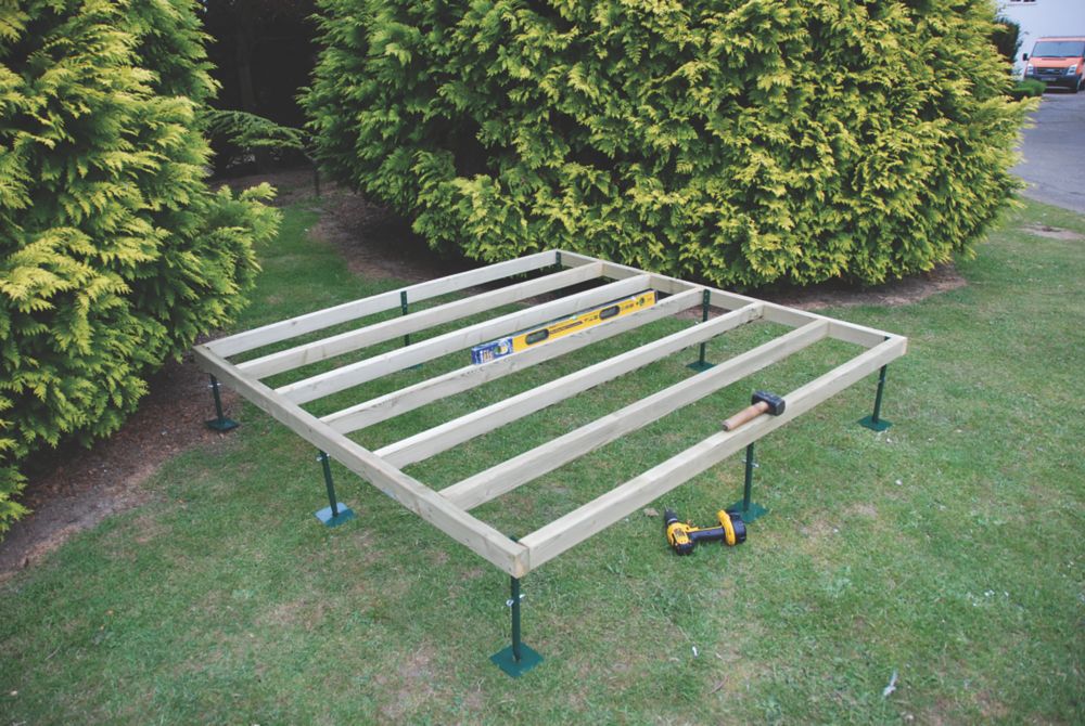 shed base screwfix